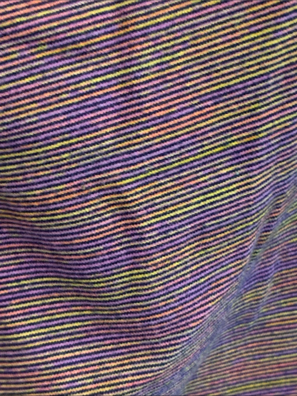 Girls' Purple Heather Capri Leggings - Brand Not Visible